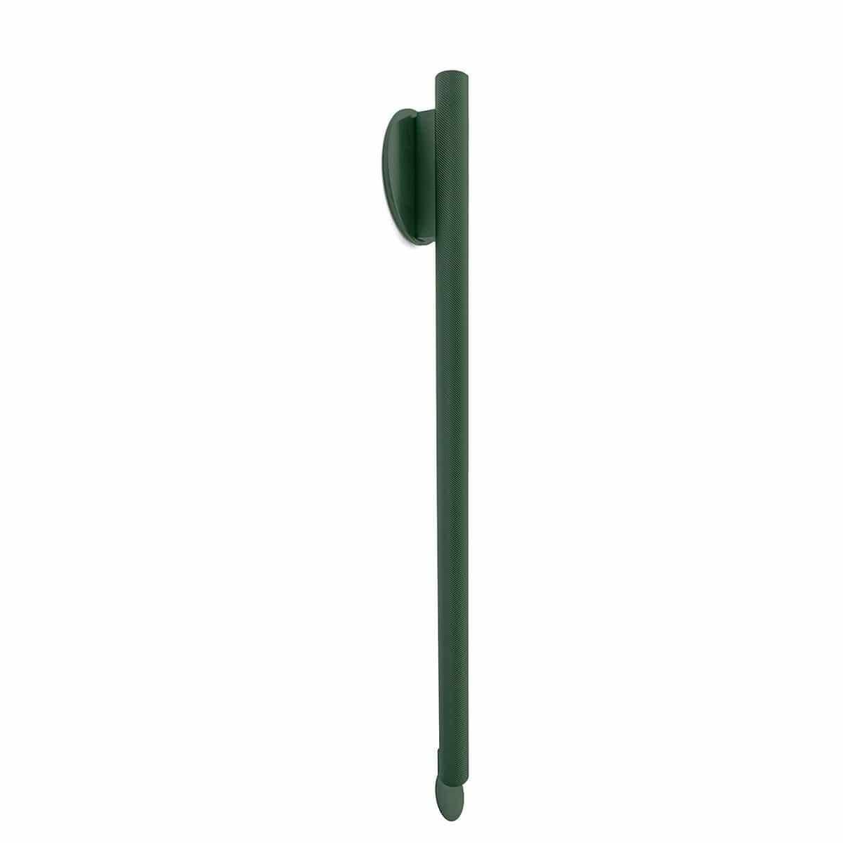Flos Wall Lamp Spiga (2700K) / 1000mm / 39.4&quot; / Forest Green Flauta Indoor/Outdoor Wall Sconce