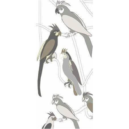 Funny Parrots - Curated - Wallpaper - Wall &amp; Decò