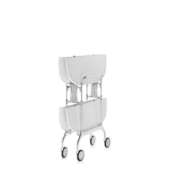 Gastone Folding Trolley Table - Curated - Furniture - Kartell