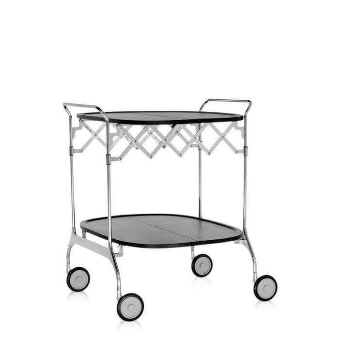 Gastone Folding Trolley Table - Curated - Furniture - Kartell