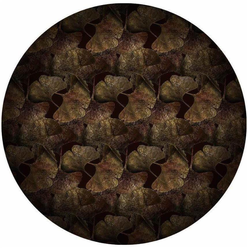 Ginko Leaf Round by Edward van Vliet - Curated - Carpet - Moooi Carpets