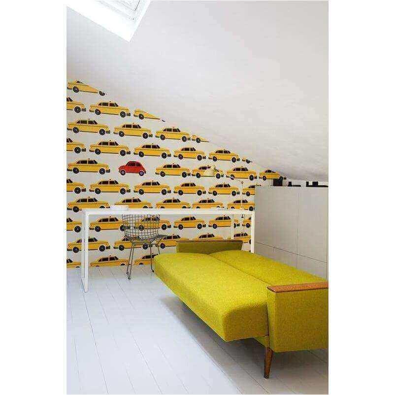 Hey Taxi! - Curated - Wallpaper - Wall &amp; Decò