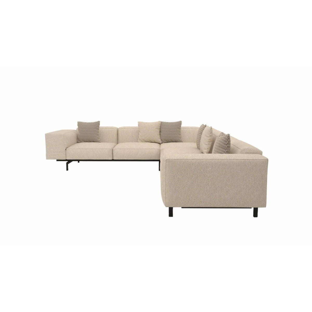 Largo Corner 5-Seater Sectional - Curated - Furniture - Kartell