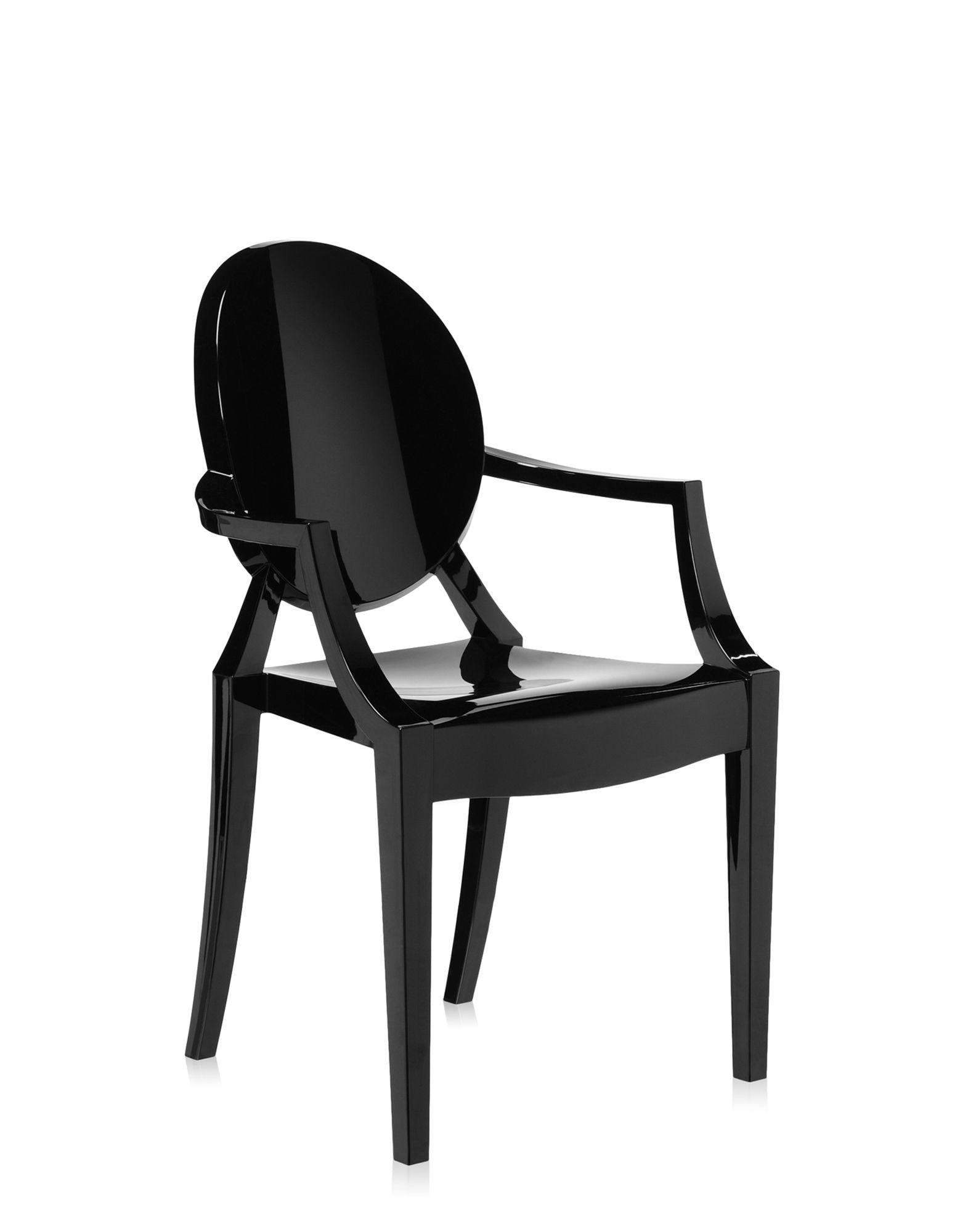 Louis Ghost Stackable Armchair (Set of 2) - Curated