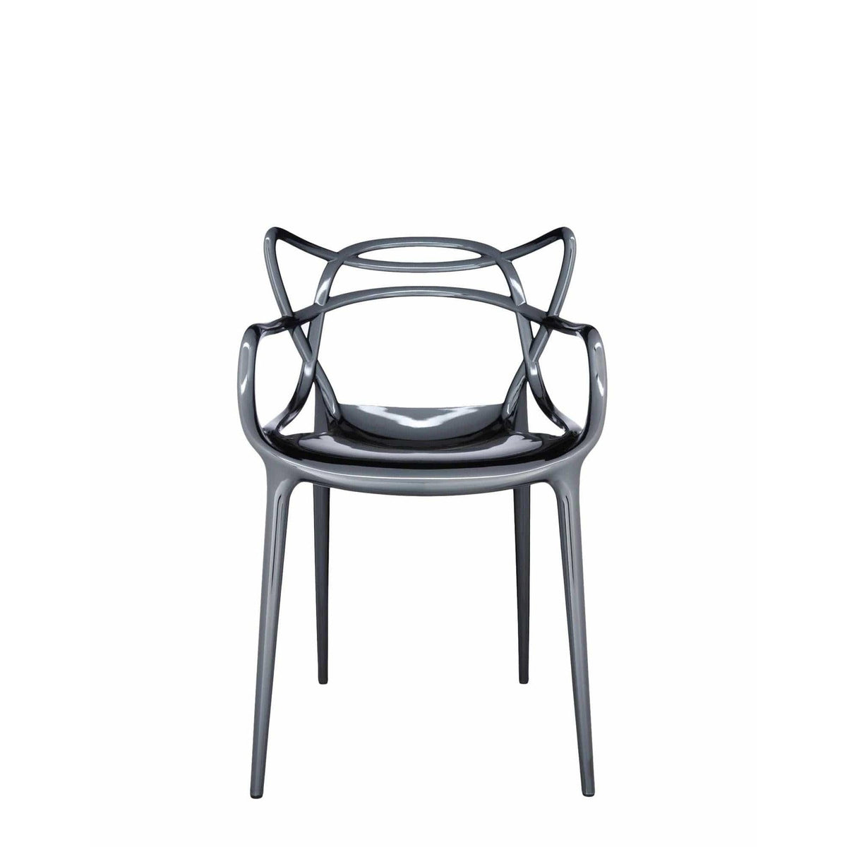 Masters Metallic Armchair (Set of 2) - Curated - Furniture - Kartell
