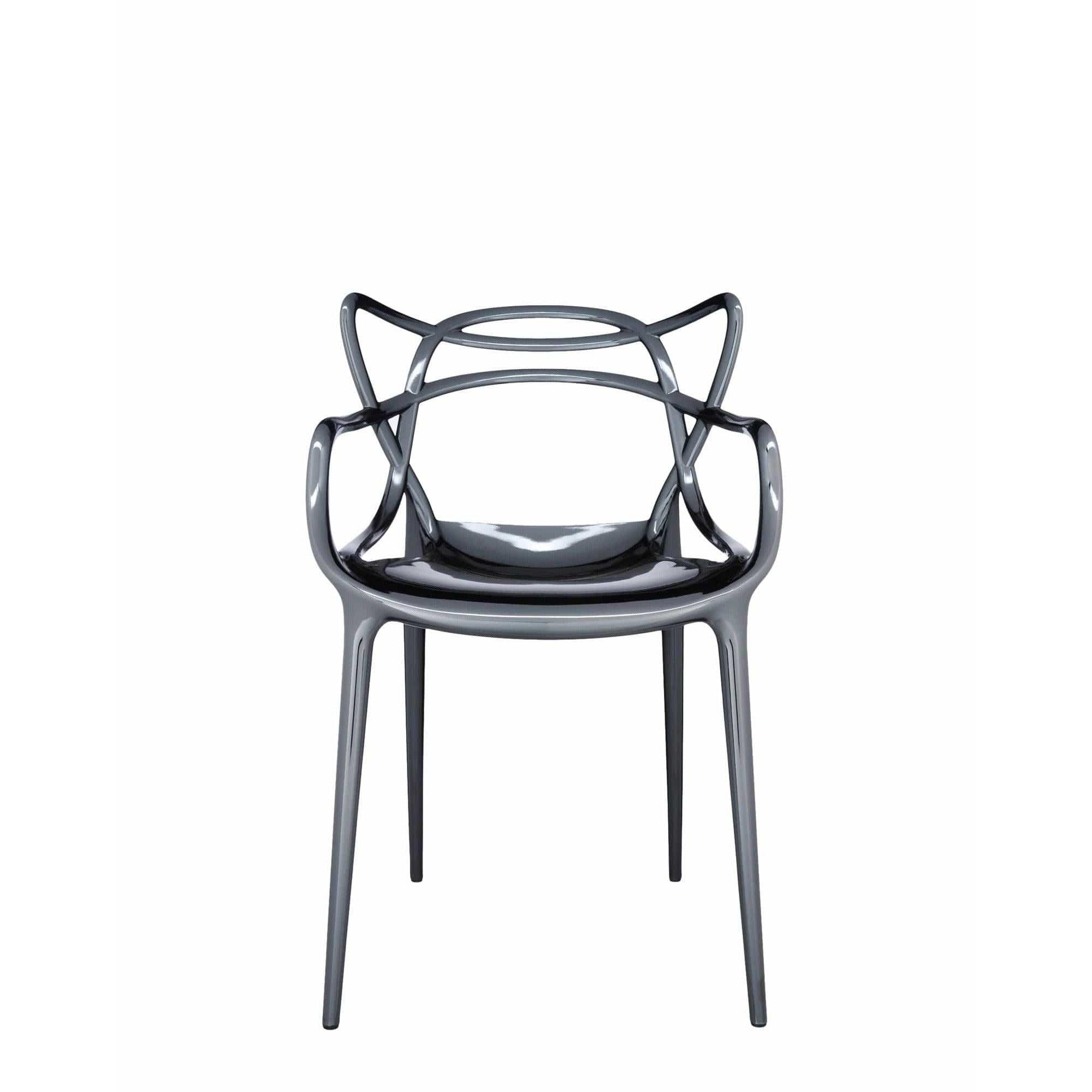Masters Metallic Armchair (Set of 2) - Curated - Furniture - Kartell