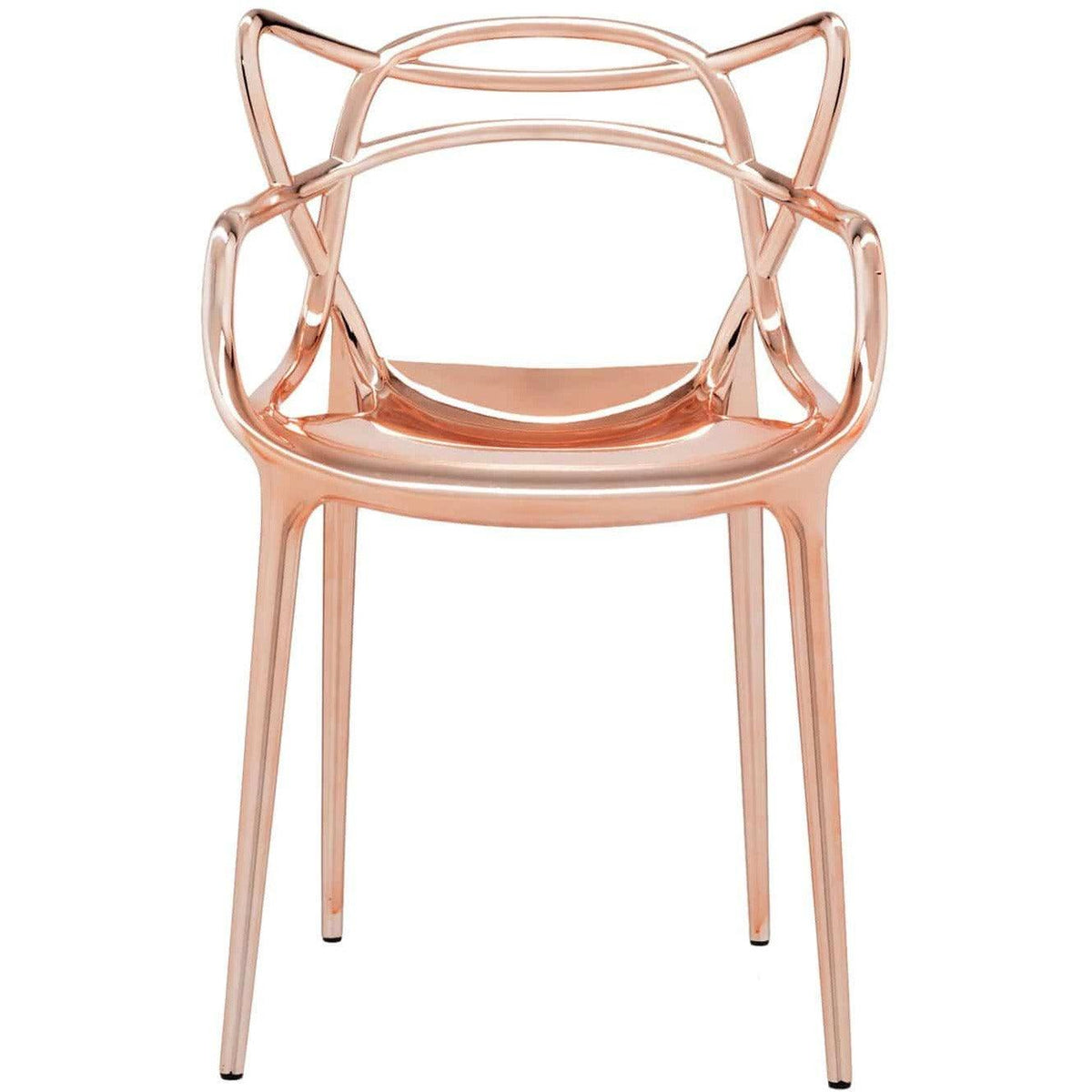 Masters Metallic Armchair (Set of 2) - Curated - Furniture - Kartell
