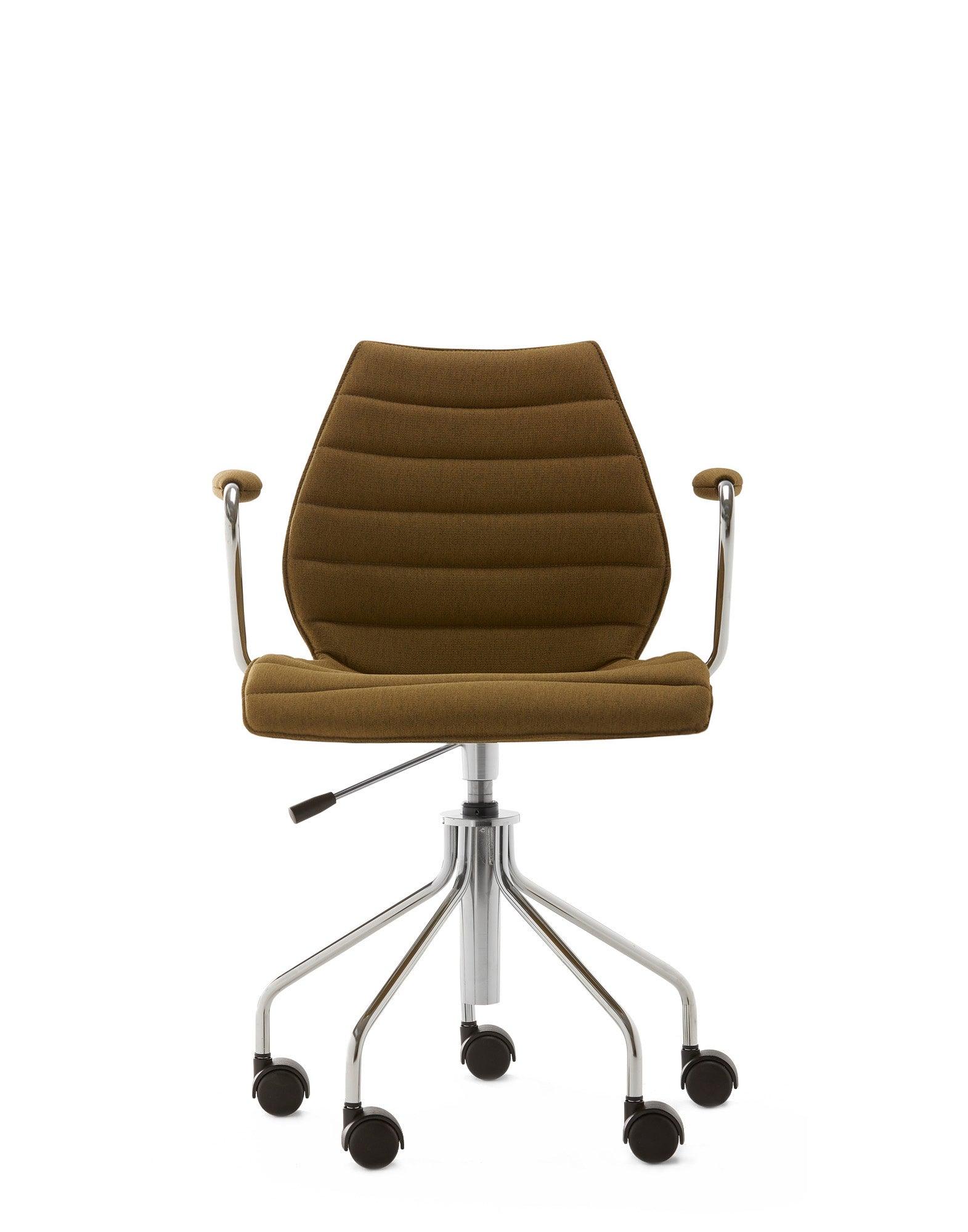 Maui Soft Noma Upholstered Office Armchair - Curated - Furniture - Kartell