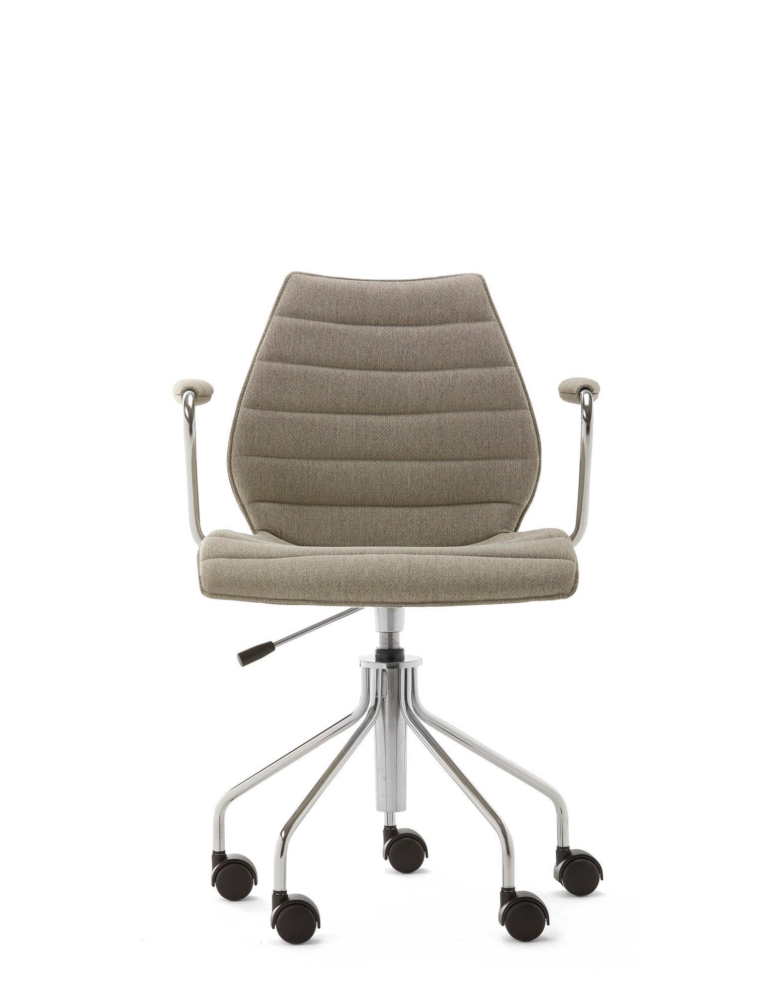 Maui Soft Noma Upholstered Office Armchair - Curated - Furniture - Kartell