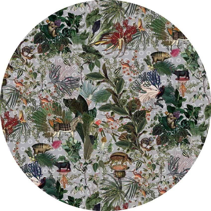 Menagerie of Extinct Animals Cloud Round - Curated - Carpet - Moooi Carpets