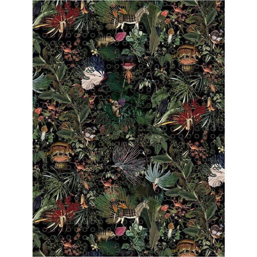 Menagerie of Extinct Animals Raven Rectangle - Curated - Carpet - Moooi Carpets