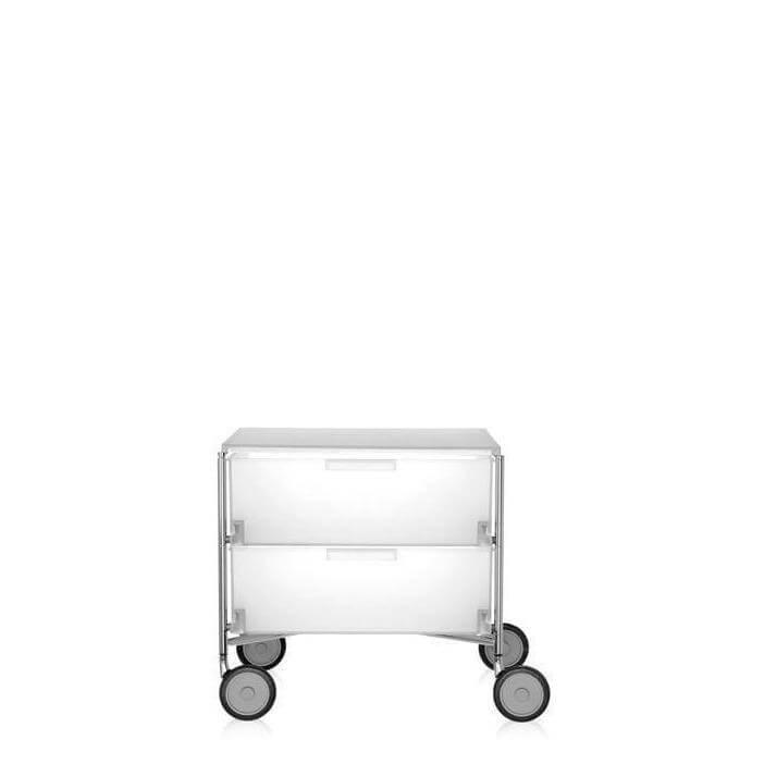 Mobil 2-Drawer Storage With Wheels - Curated - Furniture - Kartell