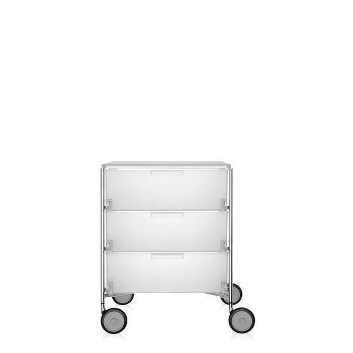Mobil 3-Drawer Storage With Wheels - Curated - Furniture - Kartell
