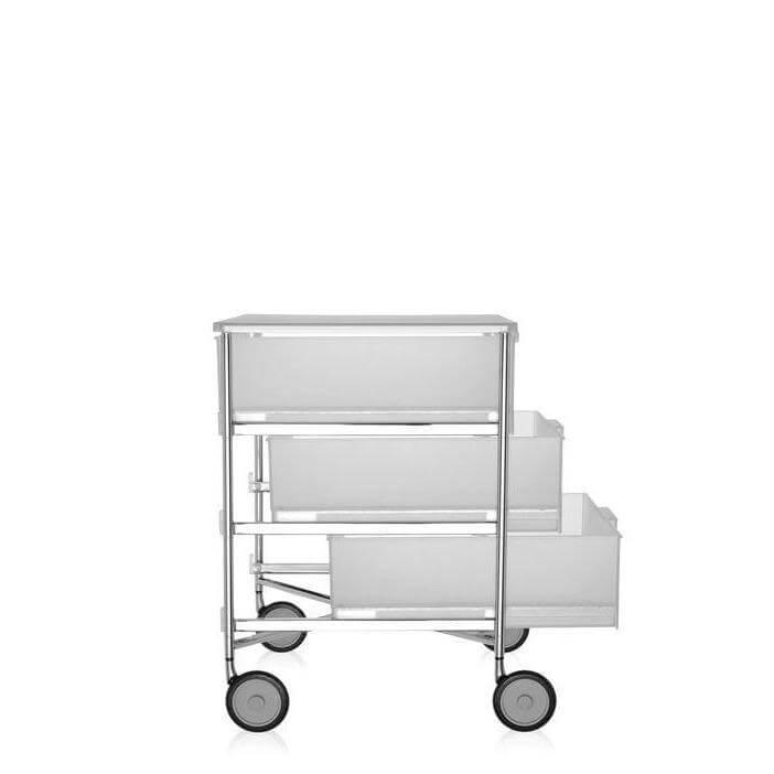 Mobil 3-Drawer Storage With Wheels - Curated - Furniture - Kartell