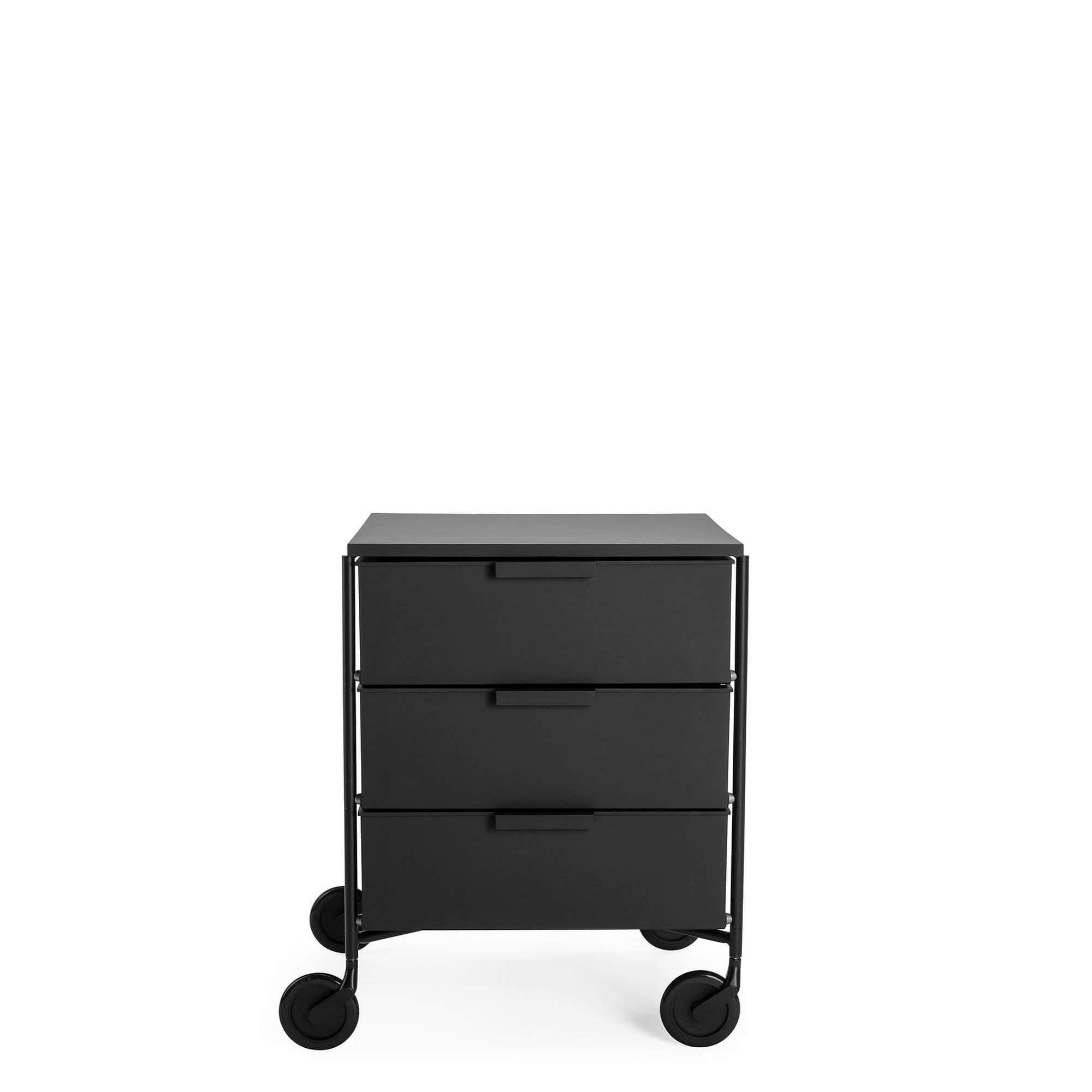 Mobil Mat 3-Drawer Storage With Wheels - Curated - Furniture - Kartell