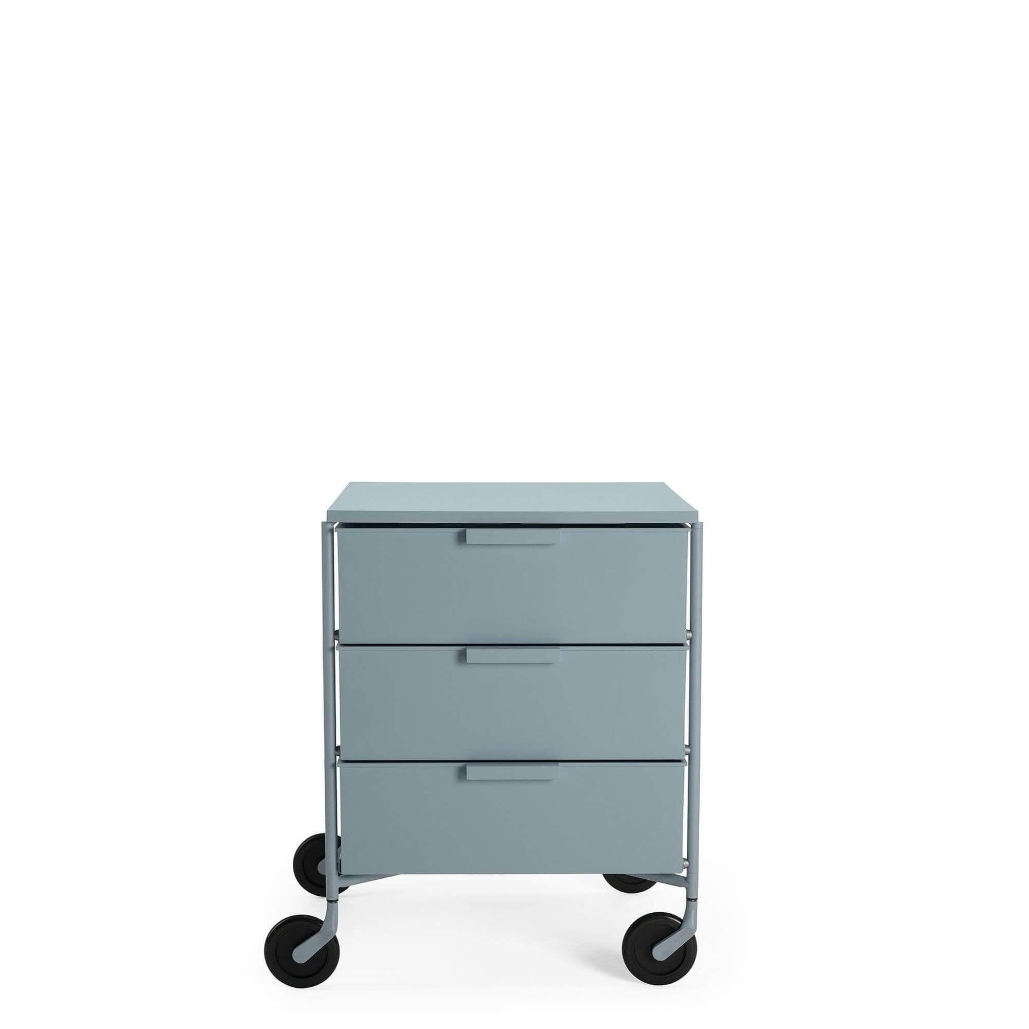 Mobil Mat 3-Drawer Storage With Wheels - Curated - Furniture - Kartell
