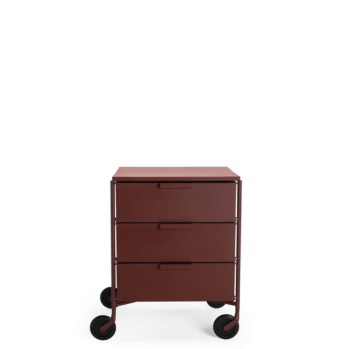 Mobil Mat 3-Drawer Storage With Wheels - Curated - Furniture - Kartell