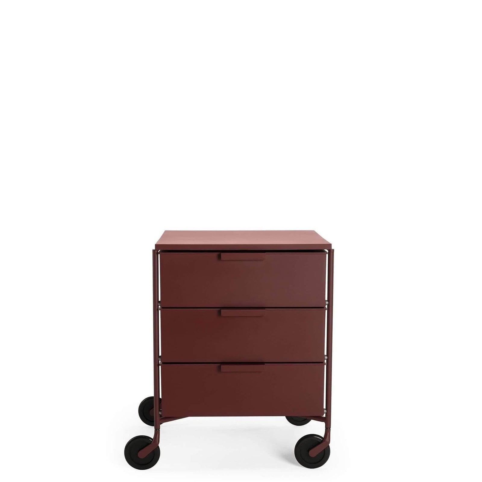 Mobil Mat 3-Drawer Storage With Wheels - Curated - Furniture - Kartell