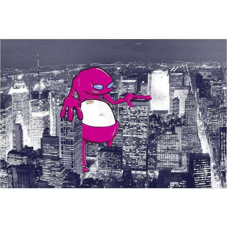 New York Under Attack1 - Curated - Wallpaper - Wall & Decò