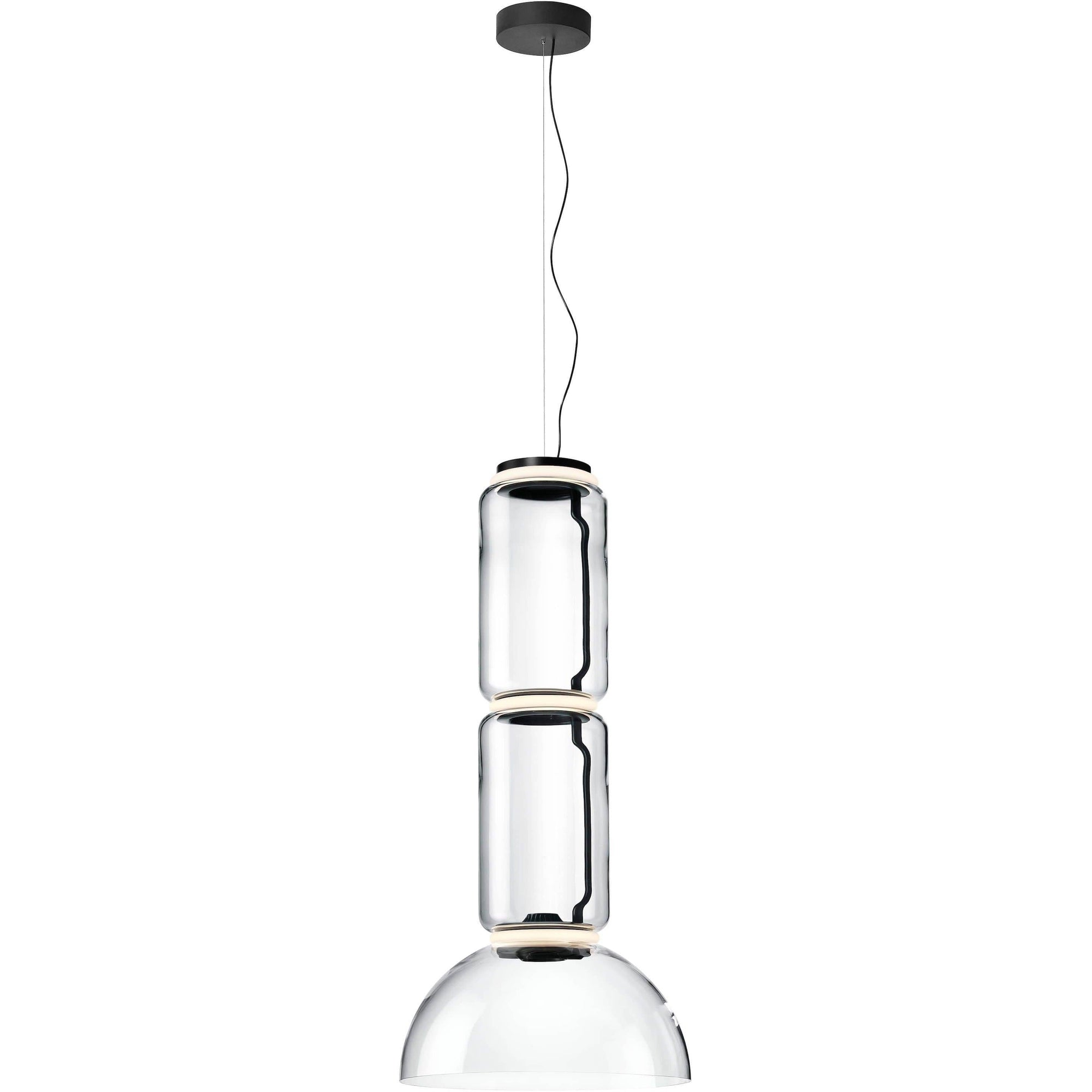 Noctambule with Bowl Shade LED Dimmable Pendant Light - Curated - Lighting - Flos