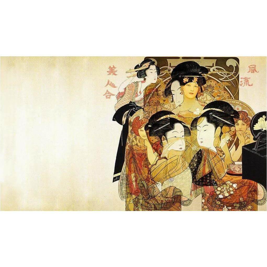 Nouveau Geisha - Curated - Wallpaper - Wall & Decò