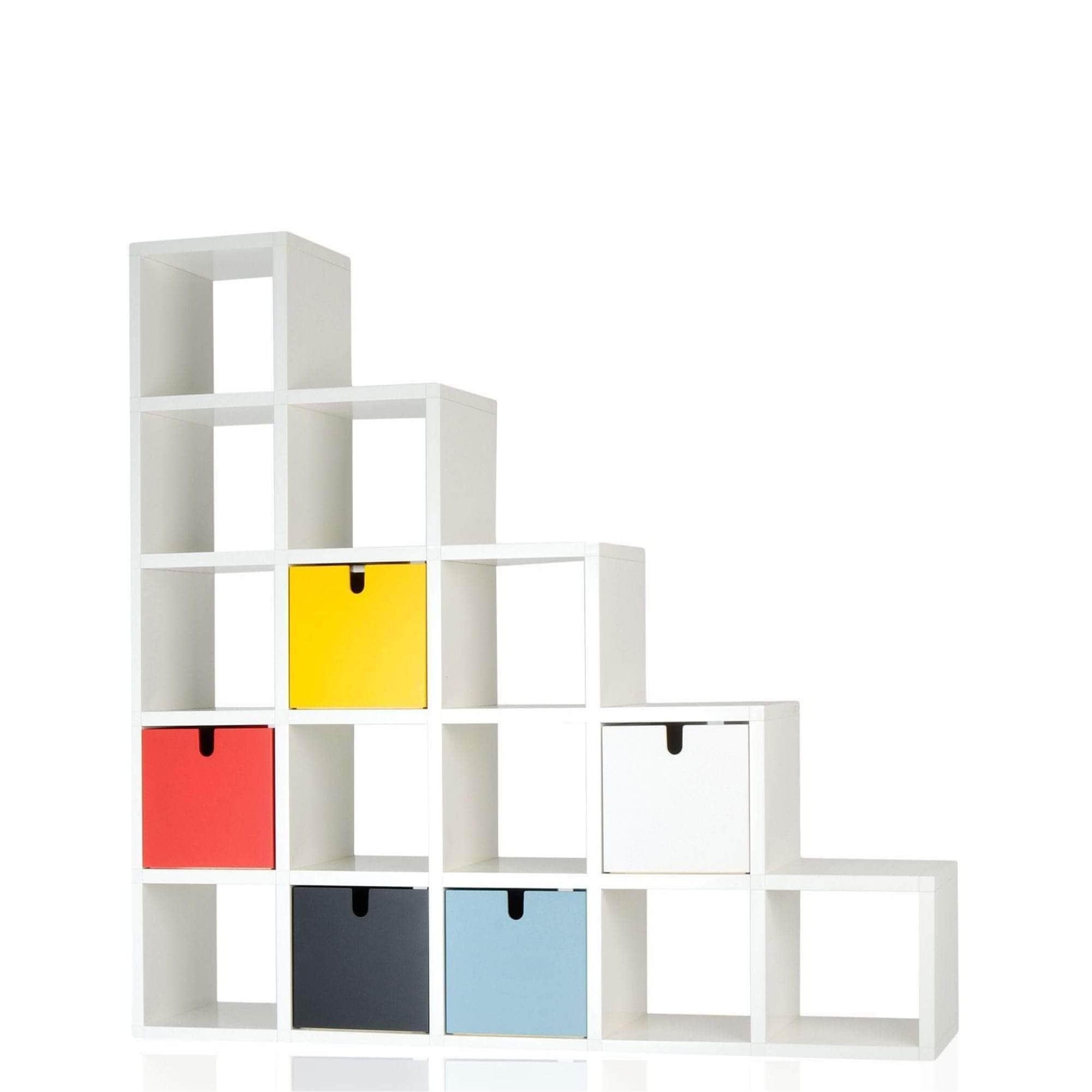 Polvara 15 Cube Modular Bookcase Shelving Unit - Curated - Accessory - Kartell
