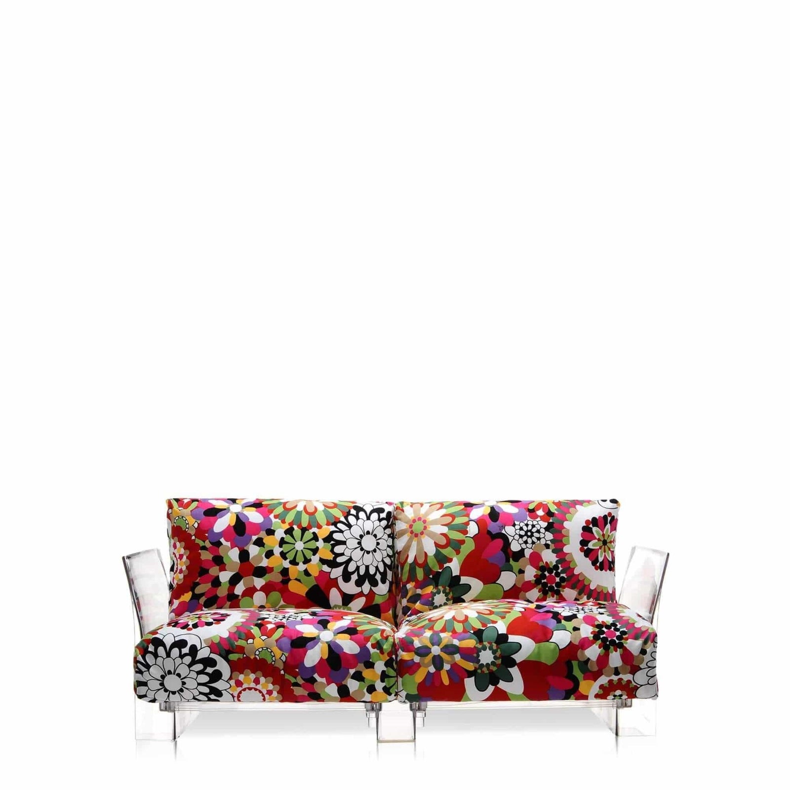 Pop Missoni 2-Seater Sofa with Cushion - Curated - Furniture - Kartell
