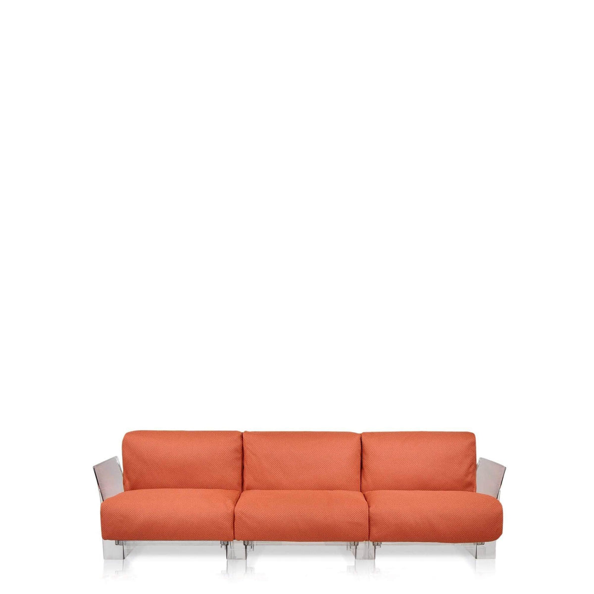 Pop Outdoor 3-Seater Sofa with Cushions - Curated - Furniture - Kartell