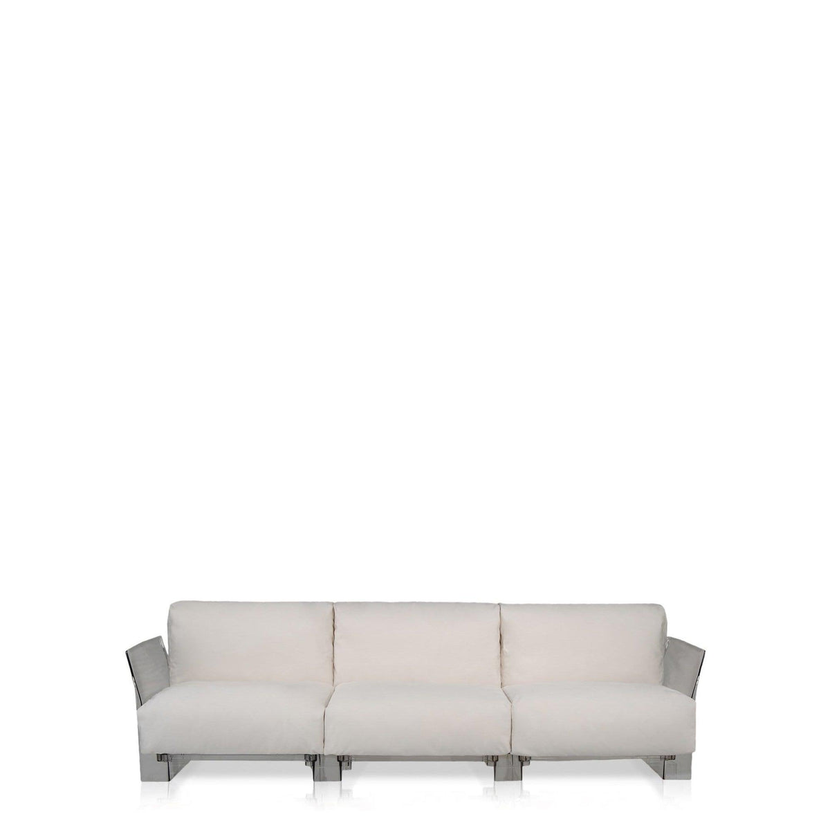 Pop Outdoor 3-Seater Sofa with Cushions - Curated - Furniture - Kartell