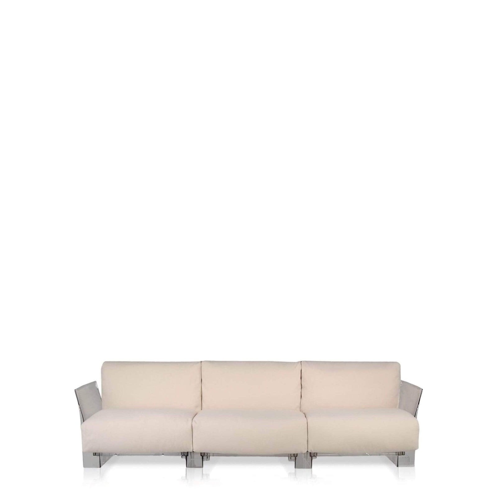 Pop Outdoor 3-Seater Sofa with Cushions - Curated - Furniture - Kartell