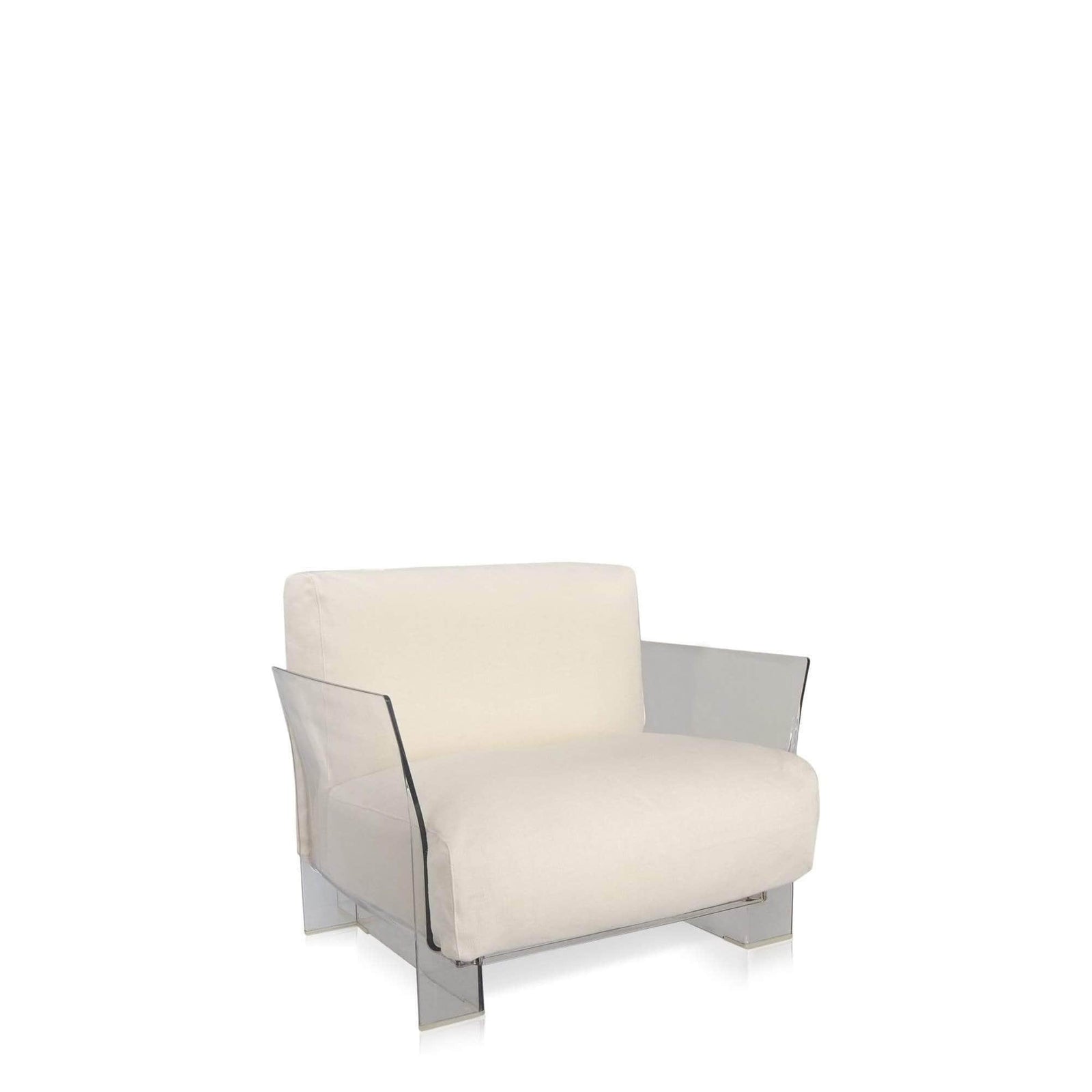 Pop Outdoor Armchair with Sunbrella Fabric Cushion - Curated - Furniture - Kartell