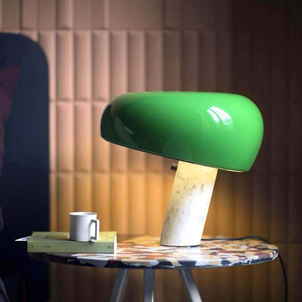 Snoopy Marble Base Table Lamp - Curated - Lighting - Flos