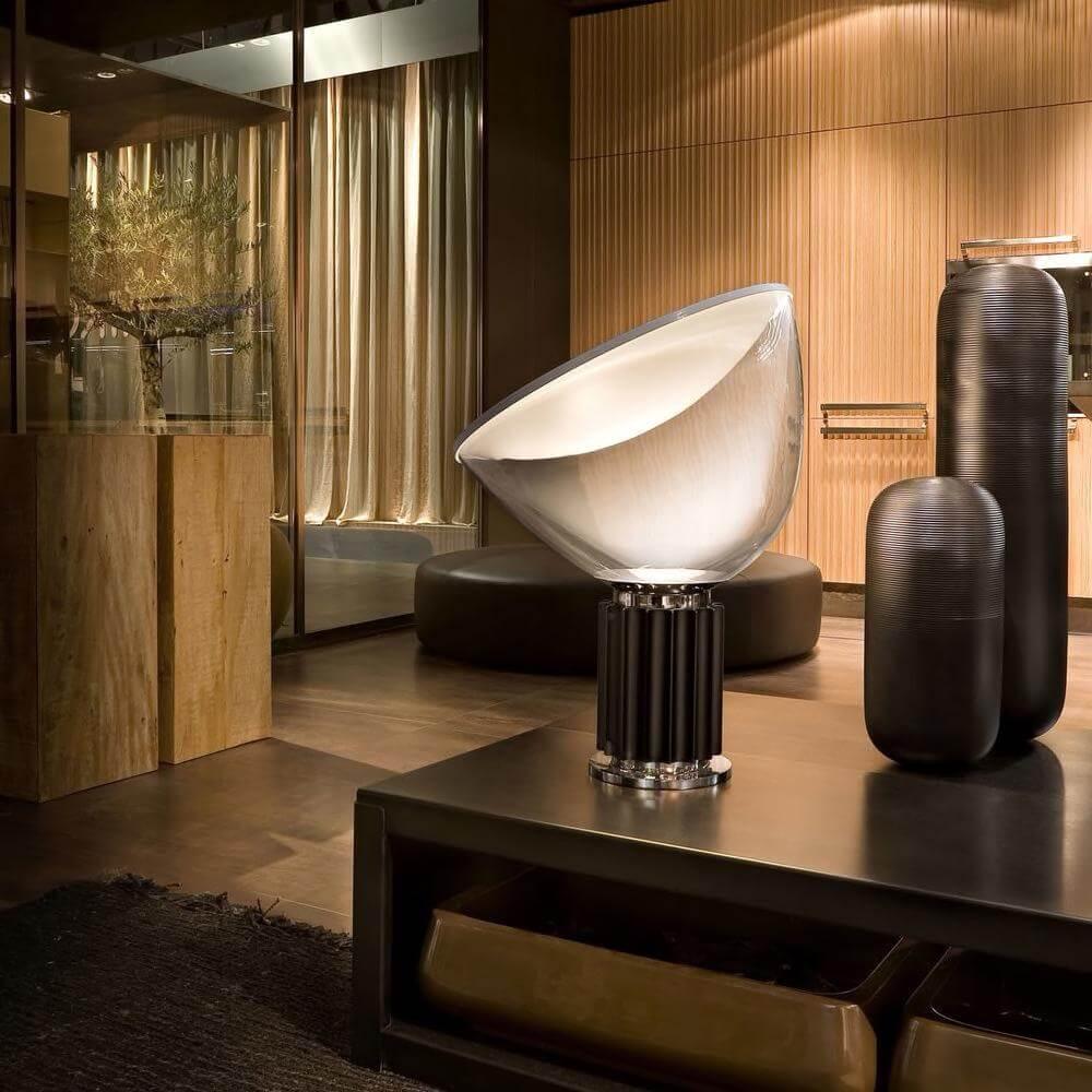 Taccia LED - Table Lamp Dimmable with Plastic Diffuser - Curated - Lighting - Flos