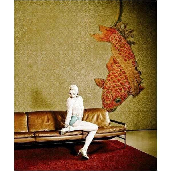 Tangerine - Curated - Wallpaper - Wall &amp; Decò