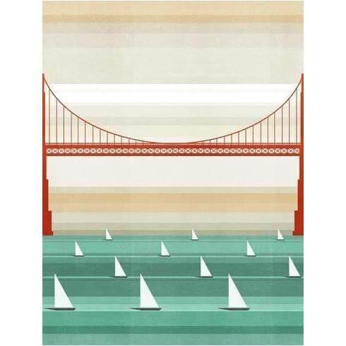 Under the Bridge - Curated - Wallpaper - Wall &amp; Decò