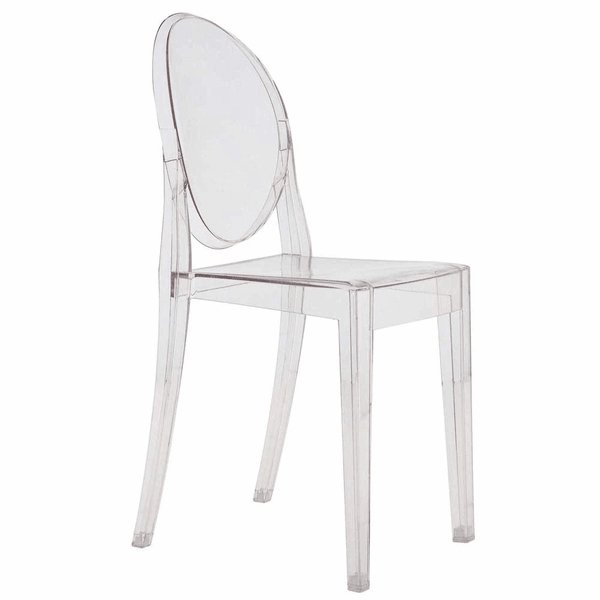 Victoria Ghost Stackable Chair (Set of 2) - Curated - Furniture - Kartell